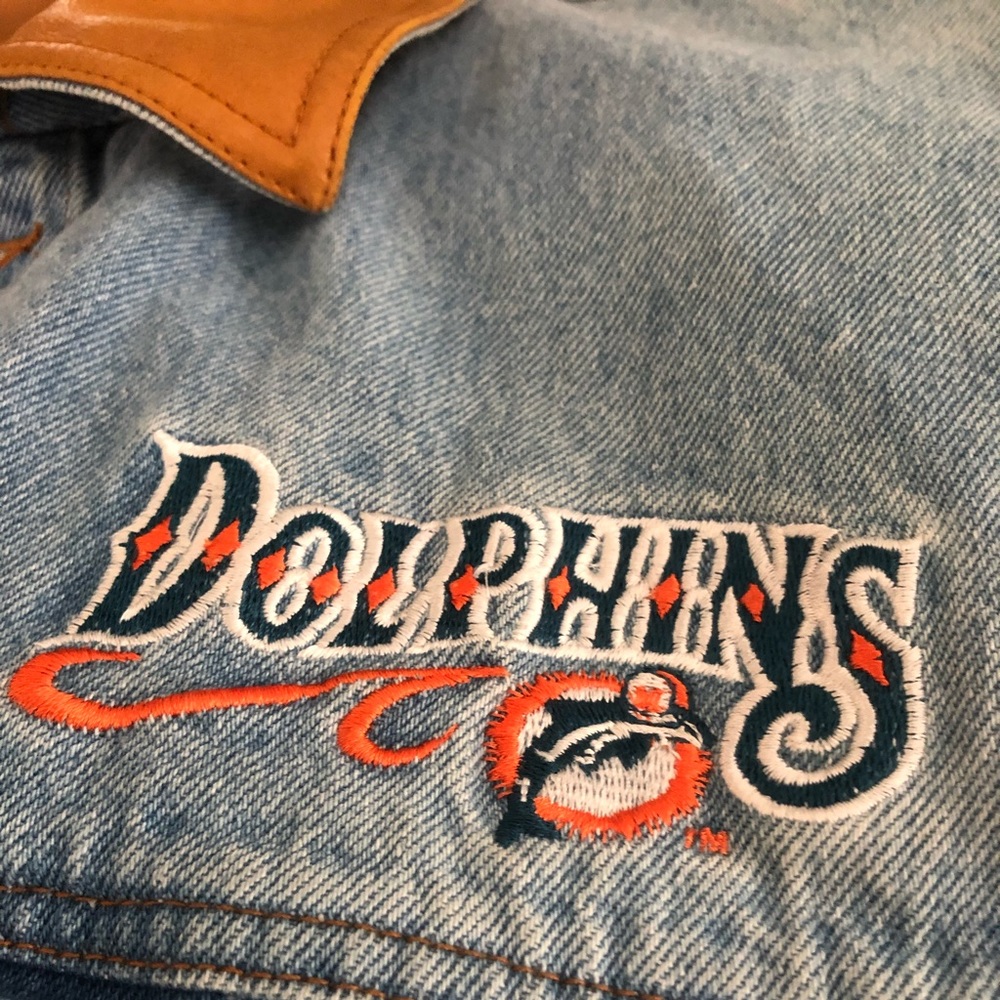 COPY - Vintage Miami Dolphins Jean Jacket
